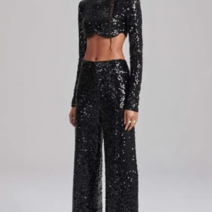 CALCA WIDE LEG CINTURA ALTA