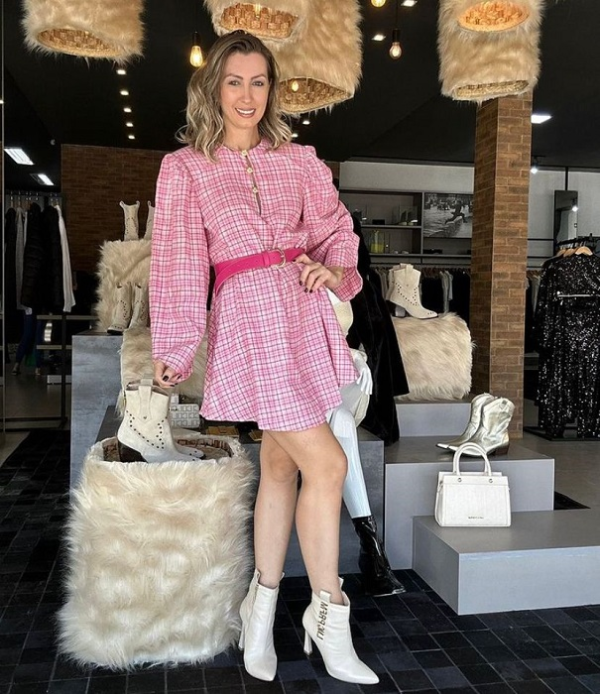 VESTIDO CURTO ESTAMPADO