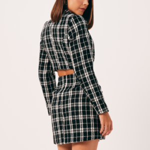 VESTIDO BLAZER LONGO DUPLO ABOTOAMENTO