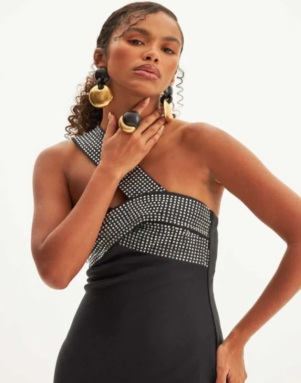 VESTIDO OMBRO UNICO SUPER MIDI - Imagem 3